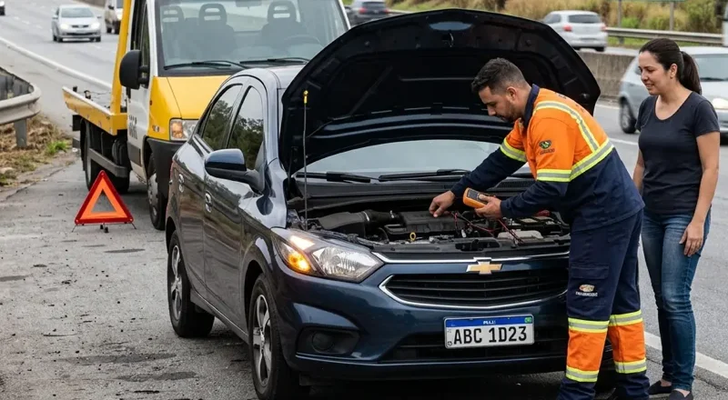 Auto socorro 24h em Teresina – pane elétrica, mecânica e bateria fraca